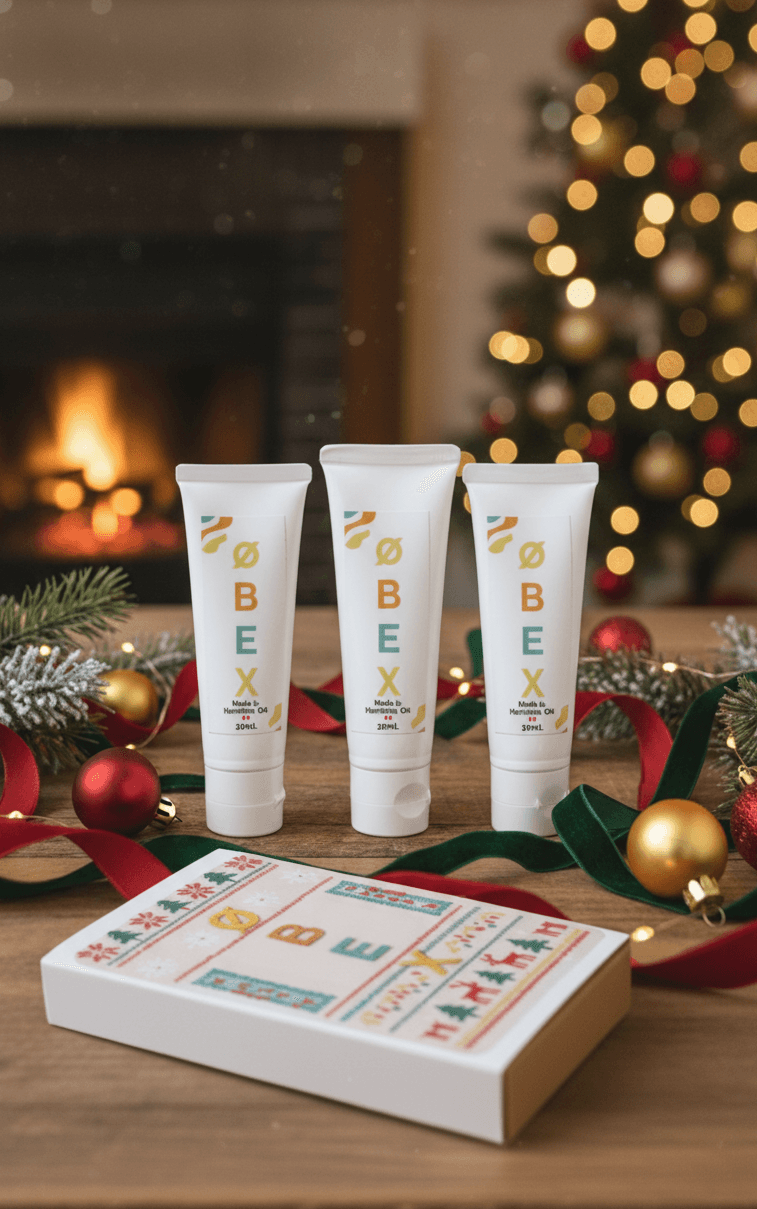 ØBEX Holiday Flight - Three 30mL travel bottles